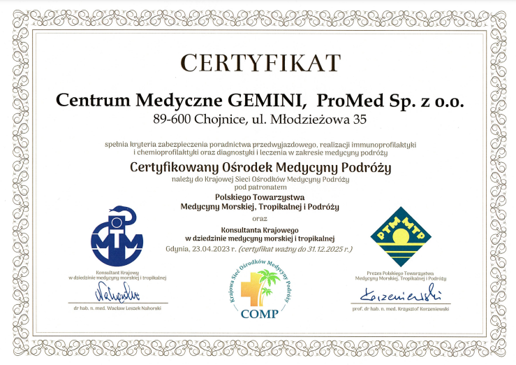 Certyfikat CMP